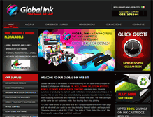 Tablet Screenshot of globalink.ie